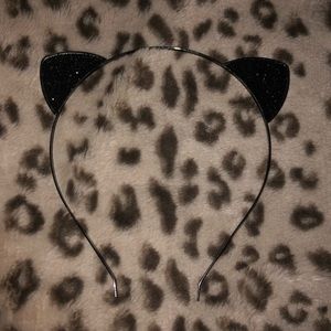 Glitter Cat ears headband